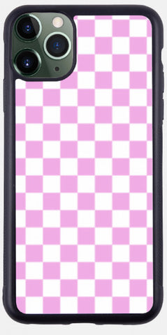 Pink & White Checkers!