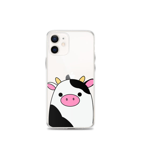 Connor Cow Clear Case