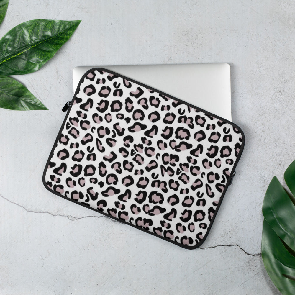 Leopard Print Laptop Sleeve